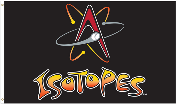 Albuquerque Isotopes Flag-Team Flag