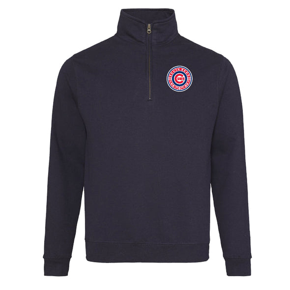 South Bend Cubs Navy Fleece 1/4 Zip