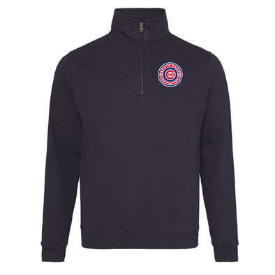 South Bend Cubs Navy Fleece 1/4 Zip