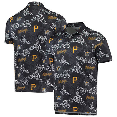 Pittsburgh Pirates Floral Polo