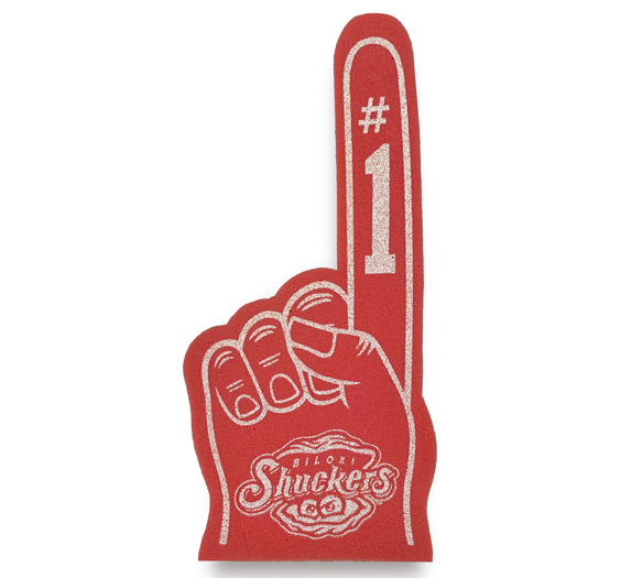 Foam Fingers (Blue, Pink, Yellow)