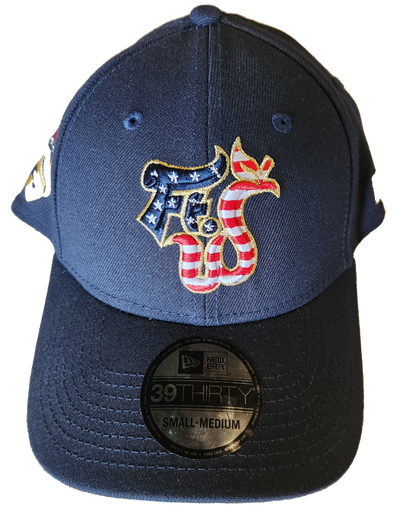 Fort Wayne TinCaps 2023 Stars and Stripes 39THIRTY Navy Cap