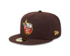 Fort Wayne TinCaps 2025 On-Field: 59FIFTY Sunday Brown Cap
