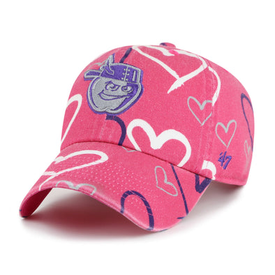 Fort Wayne TinCaps '47 Magenta Adore Clean Up Youth