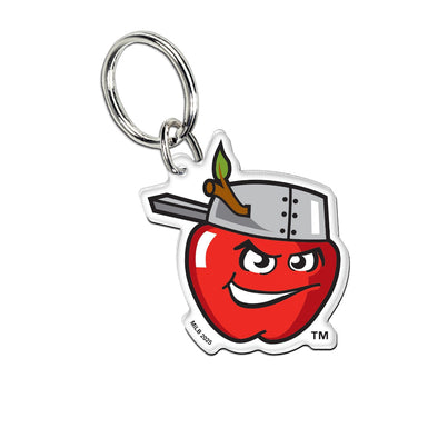 Fort Wayne TinCaps Apple Logo Key Ring
