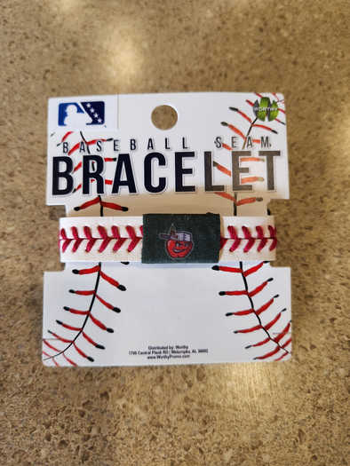 Fort Wayne TinCaps Baseball Seam Bracelet