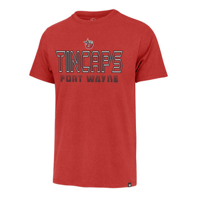 Fort Wayne TinCaps Byline Franklin Racer Red Tee