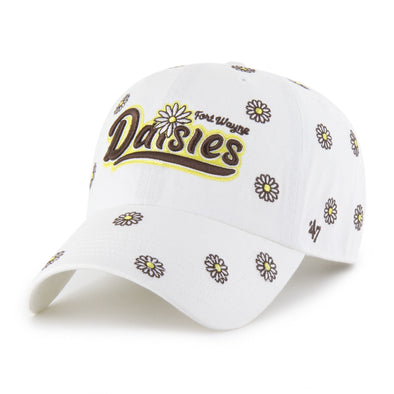 Fort Wayne TinCaps '47 Daisies White Confetti Clean Up