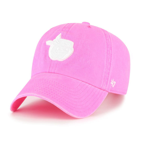 Fort Wayne TinCaps '47 Fluro Pink Clean Up Ladies