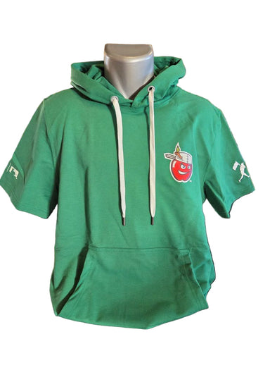 Fort Wayne TinCaps Green Short Sleeve Hoodie