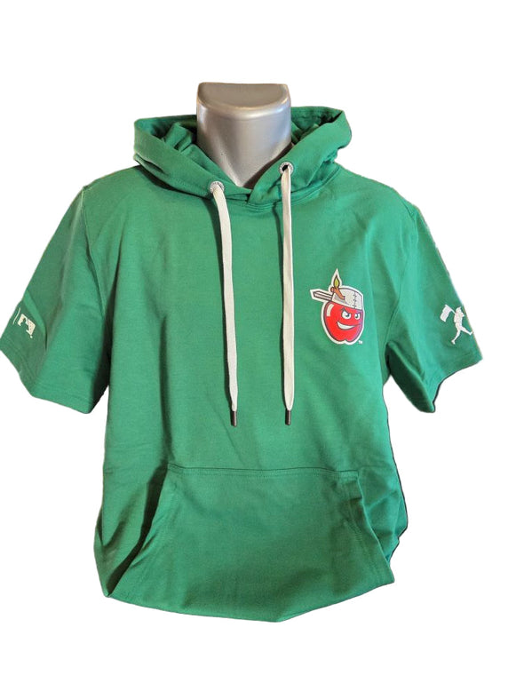 Fort Wayne TinCaps Green Short Sleeve Hoodie