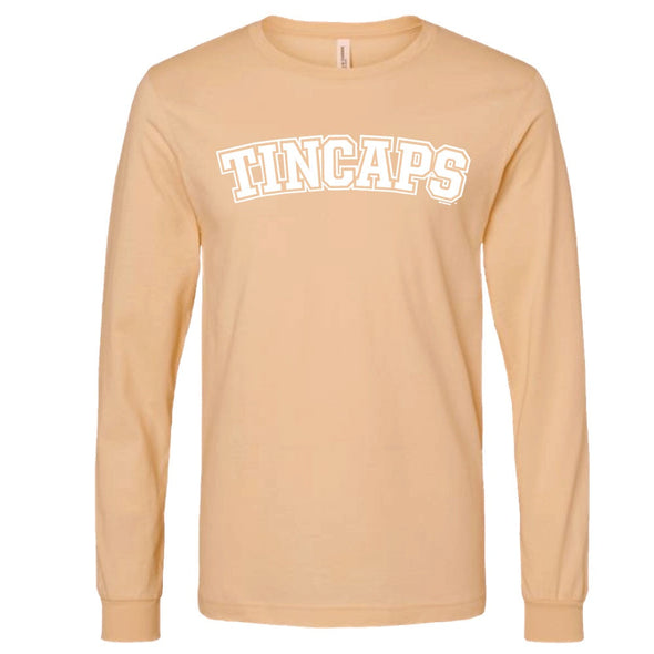 Fort Wayne TinCaps Home Jersey Sand Dune LS Tee