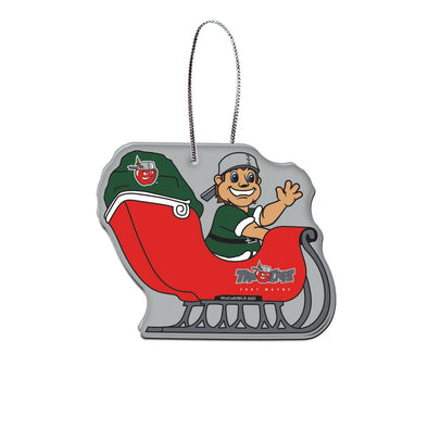 Fort Wayne TinCaps Johnny Sleigh Ornament