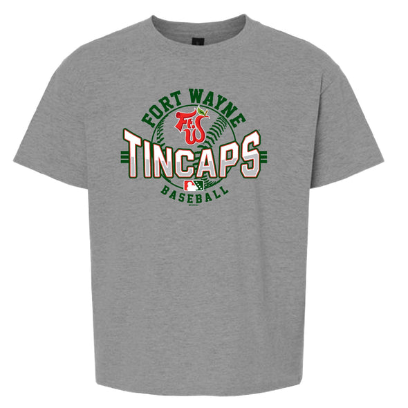 Fort Wayne TinCaps Mahomes Graphite Youth Tee