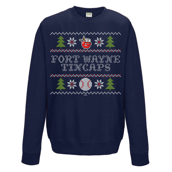 Fort Wayne TinCaps Lights Navy Crewneck