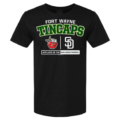 Fort Wayne TinCaps Queta Black Tee