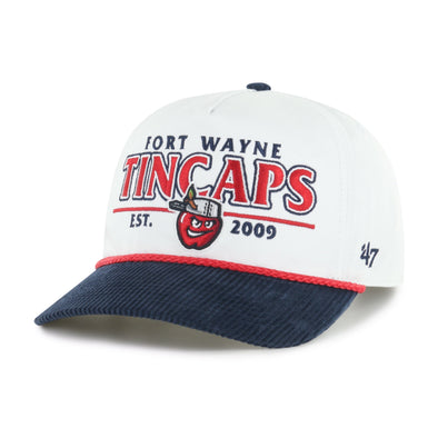 Fort Wayne TinCaps '47 White Rustic Rope Hitch