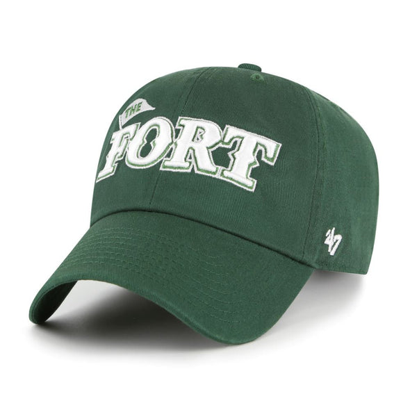 Fort Wayne TinCaps '47 The Fort Dark Green Clean Up
