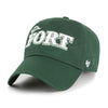 Fort Wayne TinCaps '47 The Fort Dark Green Clean Up