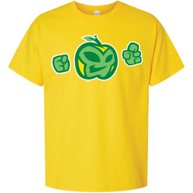 Fort Wayne Manzanas Luchadoras Athletic Yellow Tee