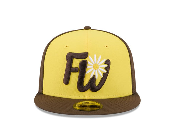 Fort Wayne TinCaps Daisies 2025 On-Field: 59FIFTY Brown Cap