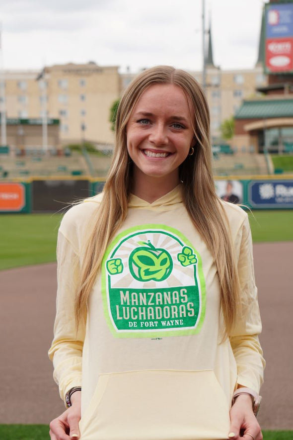 Fort Wayne Manzanas Yellow LS Hoodie