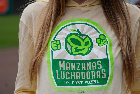 Fort Wayne Manzanas Yellow LS Hoodie