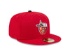 Fort Wayne TinCaps 2025 On-Field: 59FIFTY Alternate Red Cap