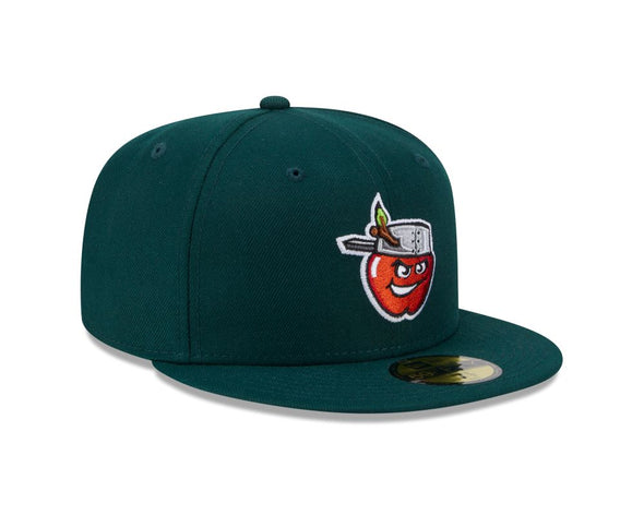 Fort Wayne TinCaps 2025 On-Field: 59FIFTY Home Dark Green Cap