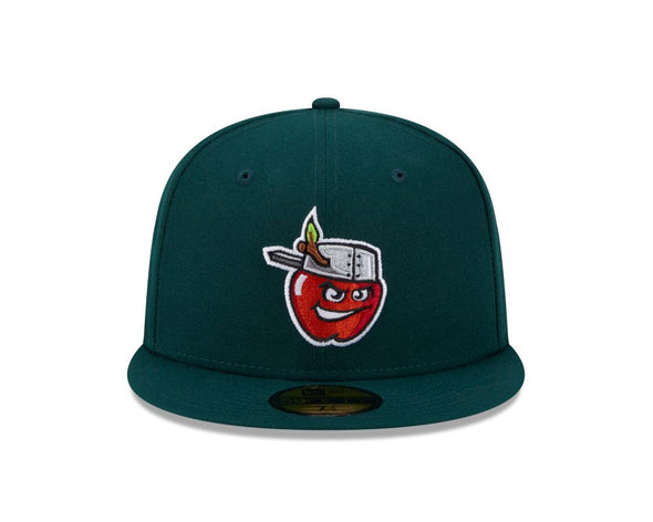 Fort Wayne TinCaps 2025 On-Field: 59FIFTY Home Dark Green Cap
