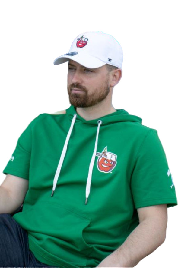 Fort Wayne TinCaps Green Short Sleeve Hoodie