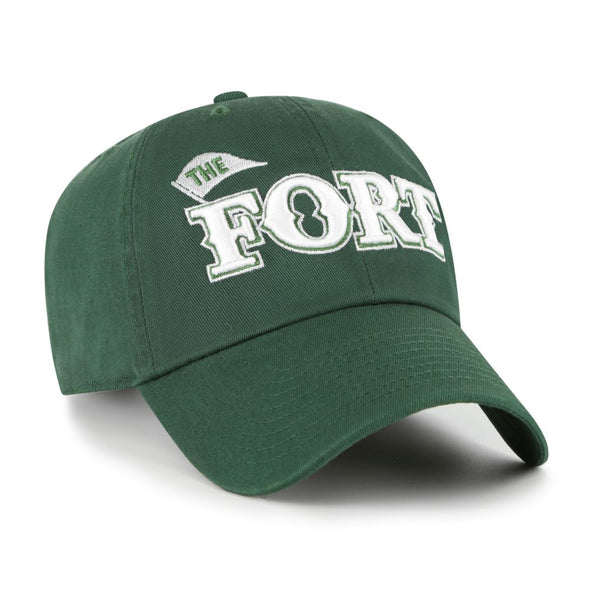 Fort Wayne TinCaps '47 The Fort Dark Green Clean Up