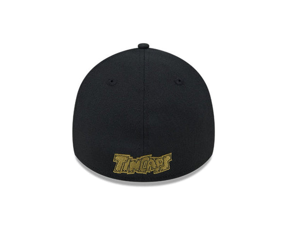 Fort Wayne TinCaps 2024 Armed Forces Specialty 39THIRTY Stretch Fit Black Cap