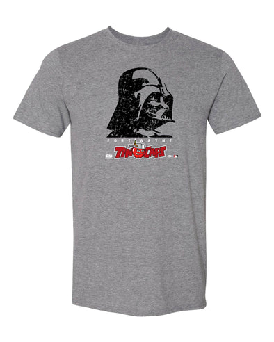 Fort Wayne TinCaps 2024 Star Wars Darth Vader Gray Tee