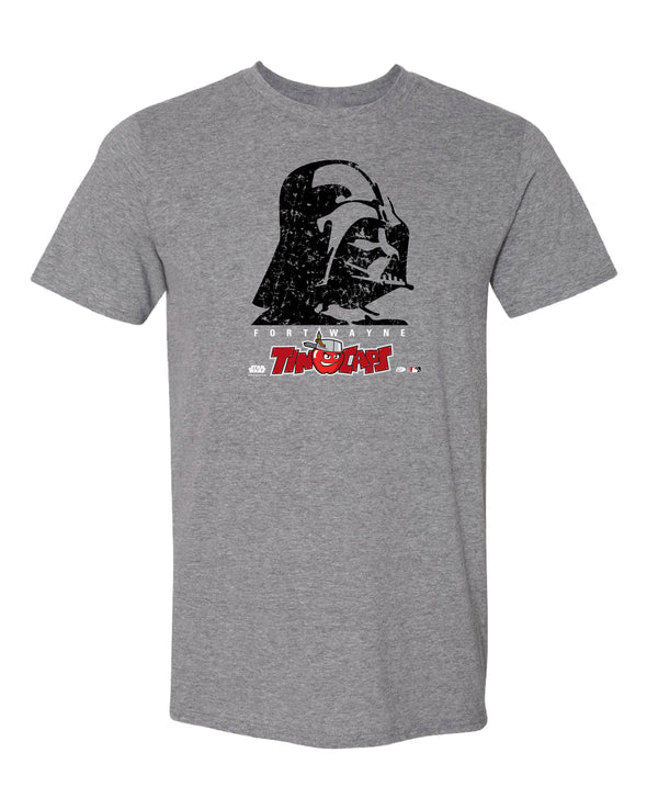Fort Wayne TinCaps 2024 Star Wars Darth Vader Gray Tee