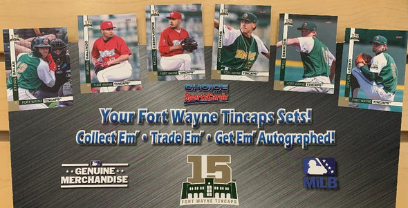 Fort Wayne TinCaps 2024 Team Card Set