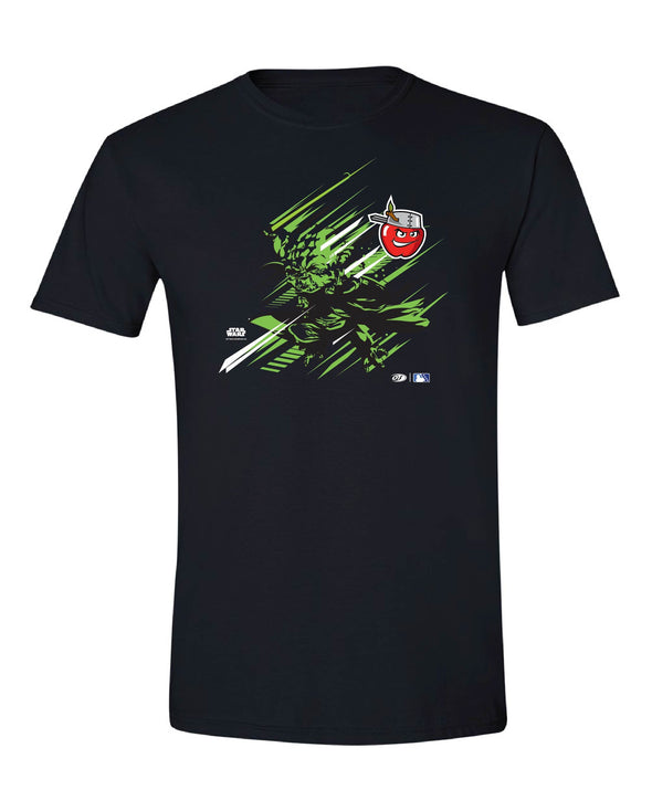 Fort Wayne TinCaps 2024 Star Wars Yoda Black Tee