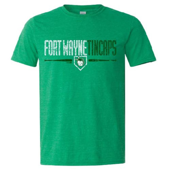 Fort Wayne TinCaps Document Softstyle Green Tee