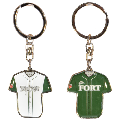 Fort Wayne TinCaps Jersey Reversible Keychain