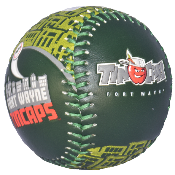 Fort Wayne TinCaps Logo Ball
