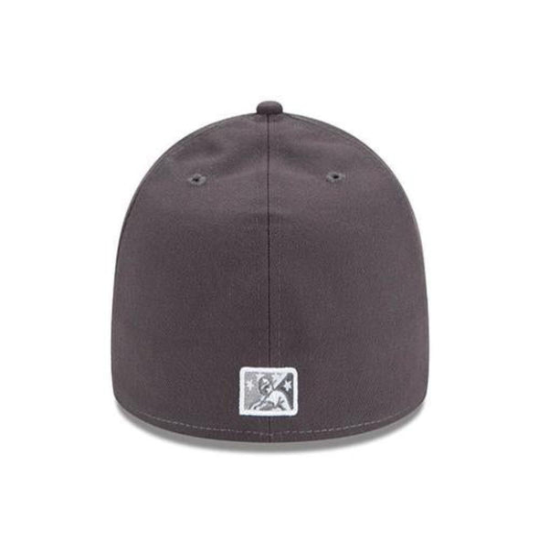 Fort Wayne TinCaps On-Field: 59FIFTY Alternate Charcoal/Gray Cap
