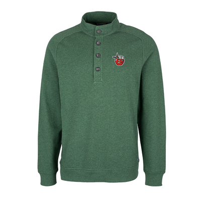 Fort Wayne TinCaps Saturday Cotton Blend Mock Green Pullover