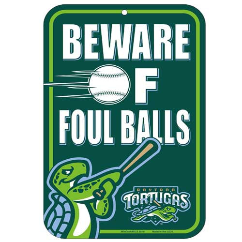 FOUL BALL SIGN