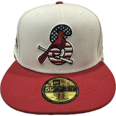 Fourth of July 2024 New Era 59FIFTY Fitted - Khaki/Red