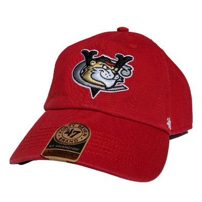 47 Brand Red ValleyCats Fitted Hat