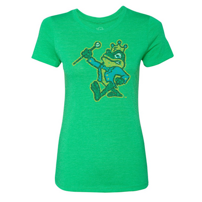 Women's 108 Frogs Spelled Out tee