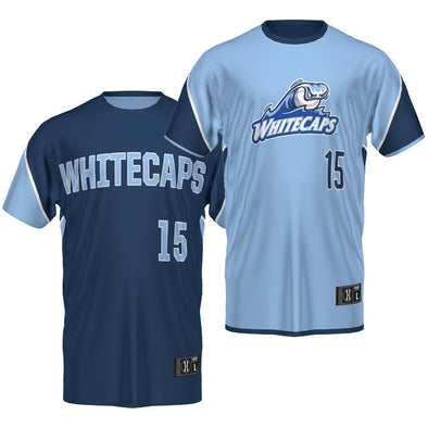 West Michigan Whitecaps Freestyle Reversible Chopper Crewneck Jersey - CUSTOM ORDER