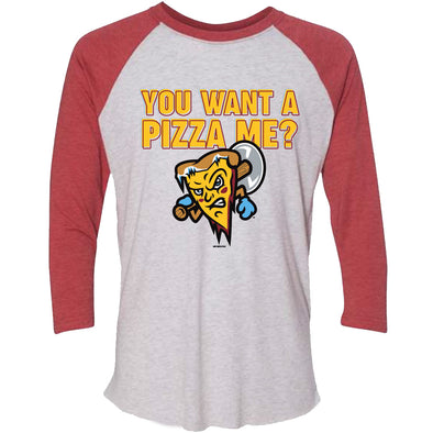 Frozen Pizzas Bimm Ridder 3/4 Sleeve "Want a Pizza Me?" Tee