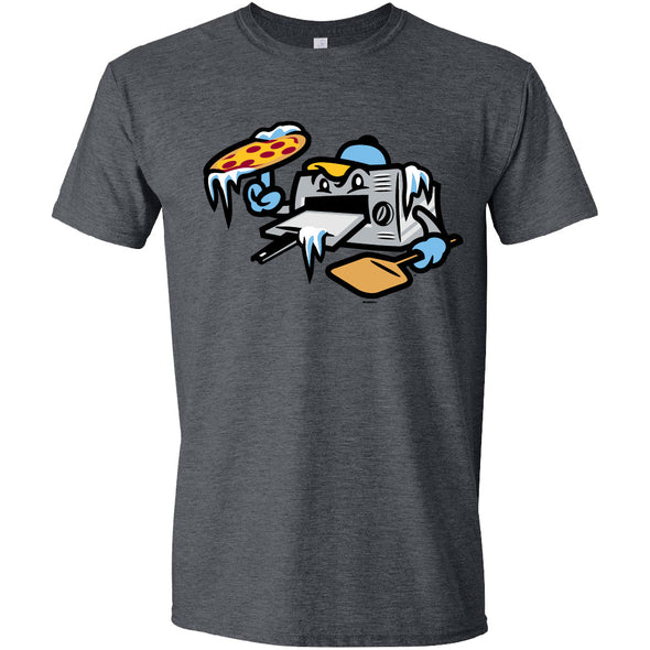 Frozen Pizzas Bimm Ridder Dark Heather Pizza Oven Tee