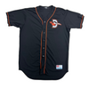 Delmarva Shorebirds Rawlings 2025 Team Issued Black Jerseys